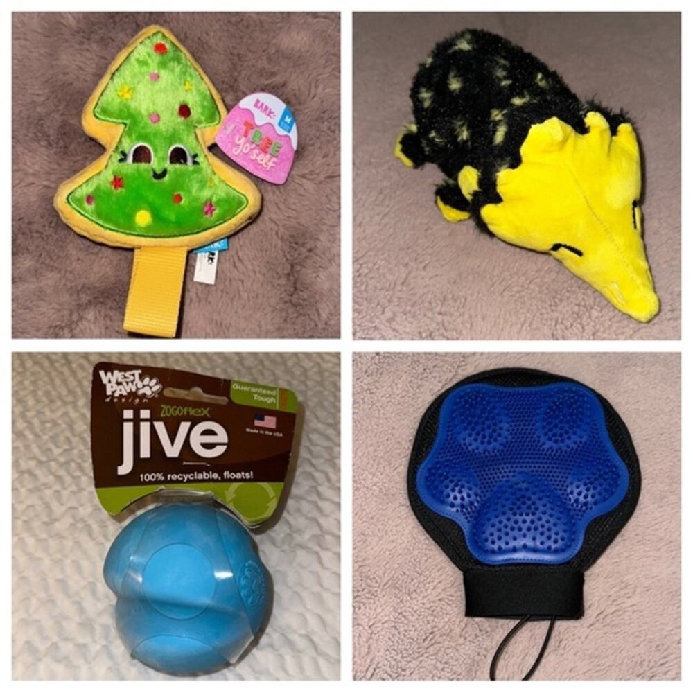 Bundle of Dog Toys and Accessories